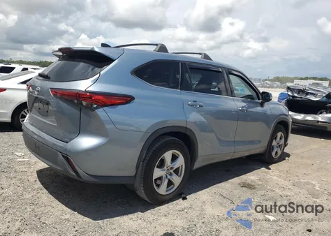 2022 Toyota Highlander L z USA, uszkodzony, nr VIN 5TDZZRAH4NS132141